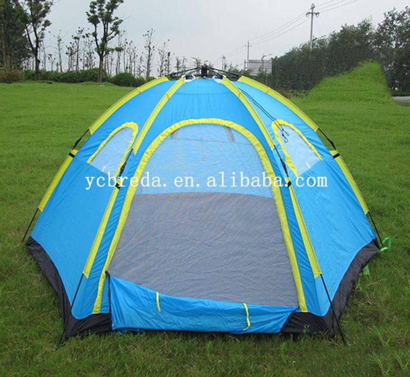 夏日戶外新寵 全自動(dòng)野營(yíng)帳篷，4-6人速開免搭建的便捷體驗(yàn)